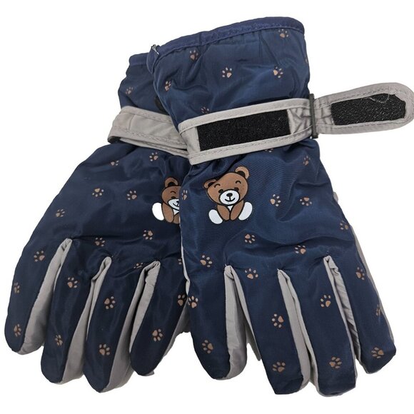 Kids Ski Winter Gloves, Multiple Colors, One Size 9" Long - Picture 6 of 11